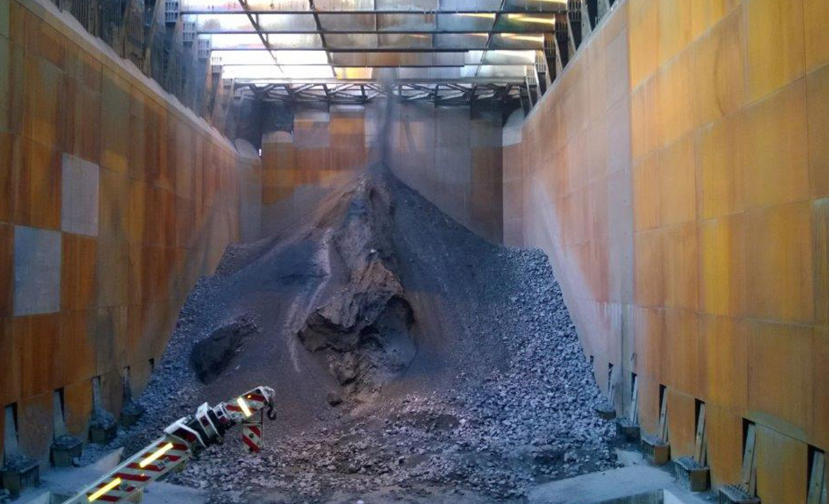 Copper Concentrator Crude Ore Bin MCA Engineering