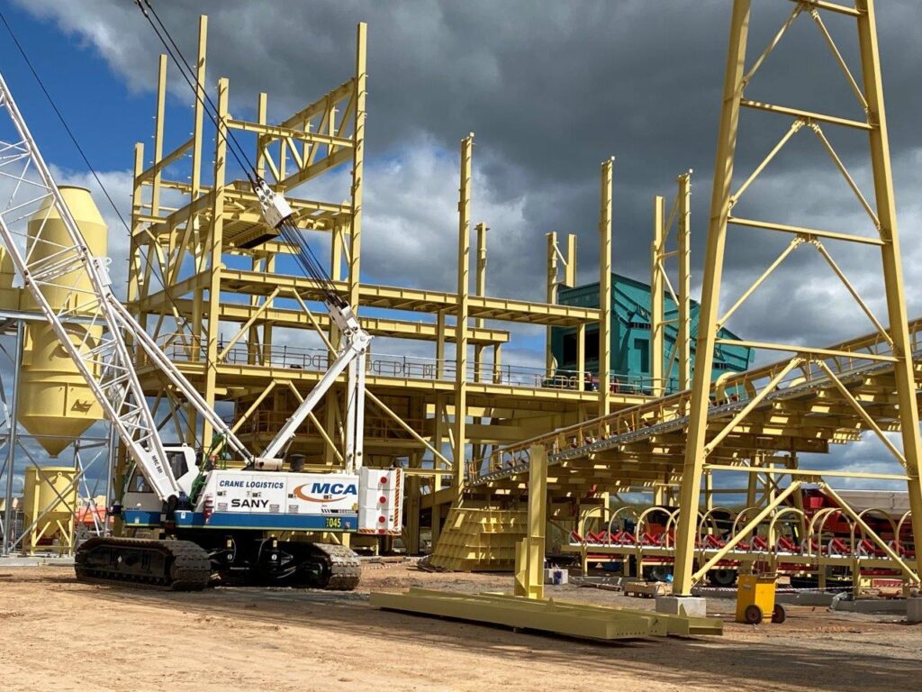 Northparkes, Surface Secondary Crusher, Installation & Construction