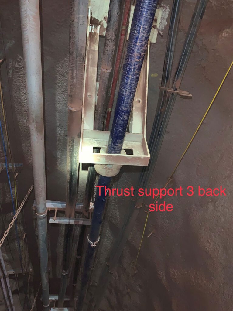 Carrapateena CVD Dewatering Project - Thrust Support Back Side