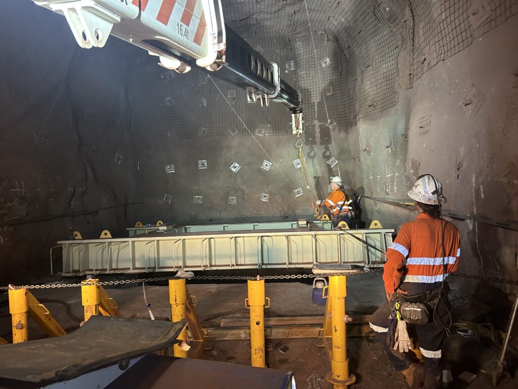 BHP, Mine Service’s Grizzly Installation, Carrapateena
