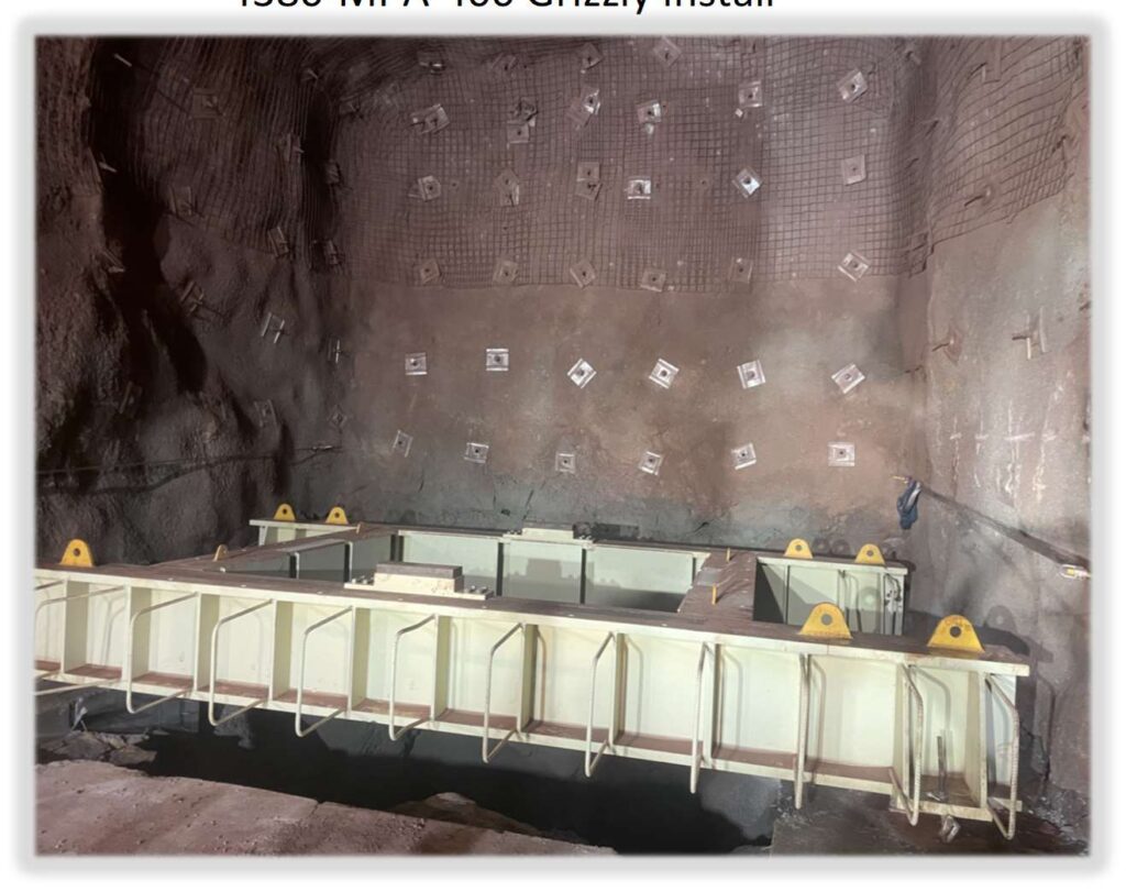 BHP, Mine Service’s Grizzly Installation, Carrapateena