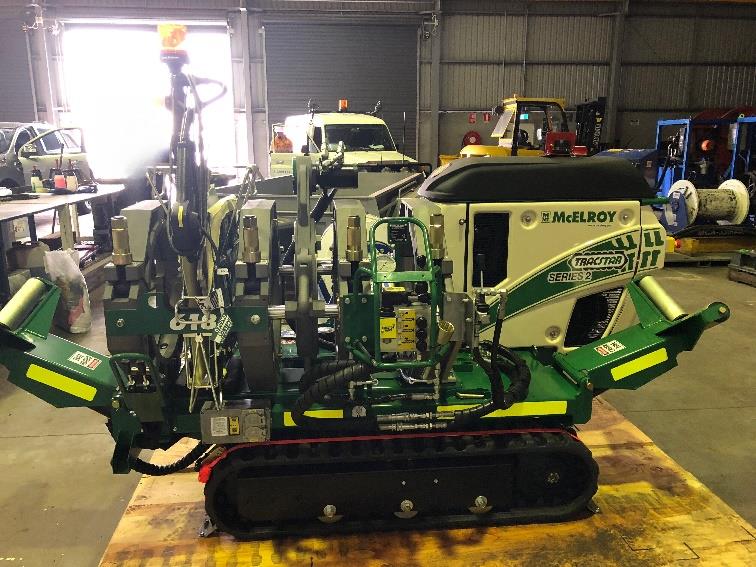 Poly welder Trackstar 618 - 07/2018