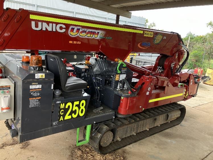 2023 UNIC UR-W706 C4EMRS Mini Crawler Crane