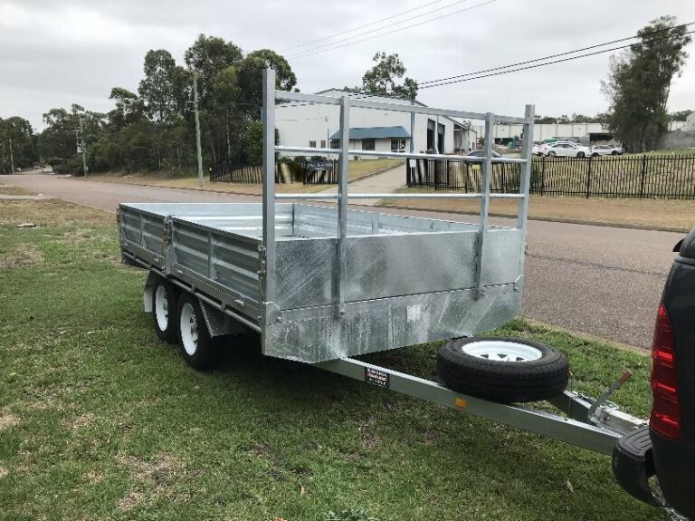 Trailer Flat Top 12x7 2 Tonne