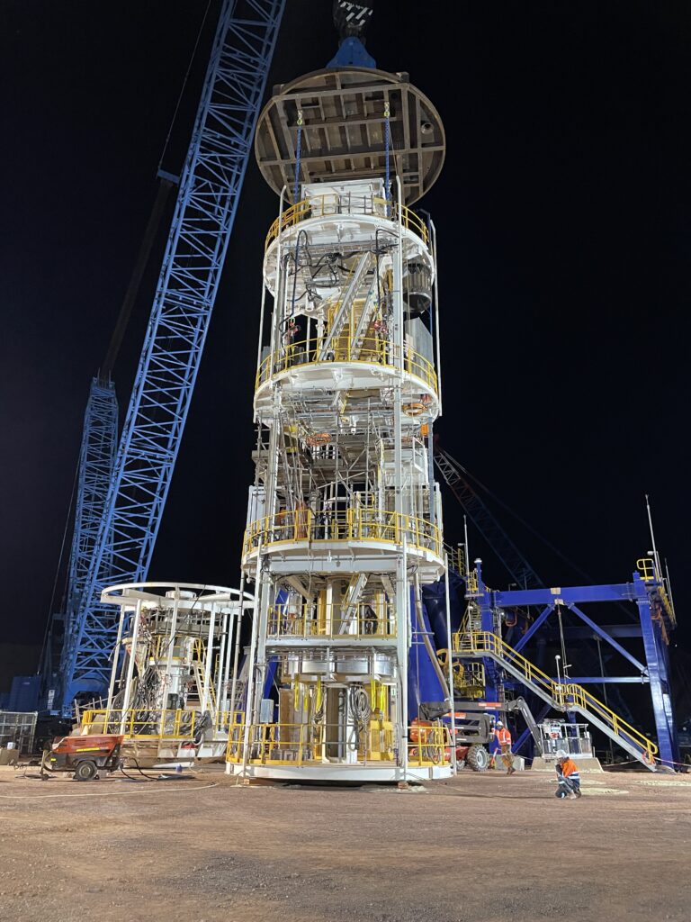 Byrnecut Mining, Prominent Hill Sinking Stage Fabrication