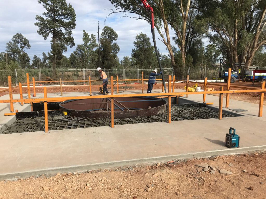 CMOC Raise Bore Foundations, North Parkes