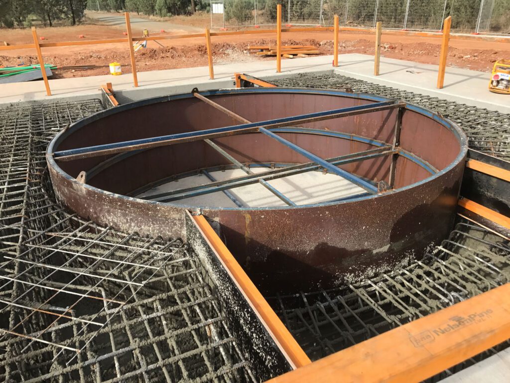 CMOC Raise Bore Foundations, North Parkes